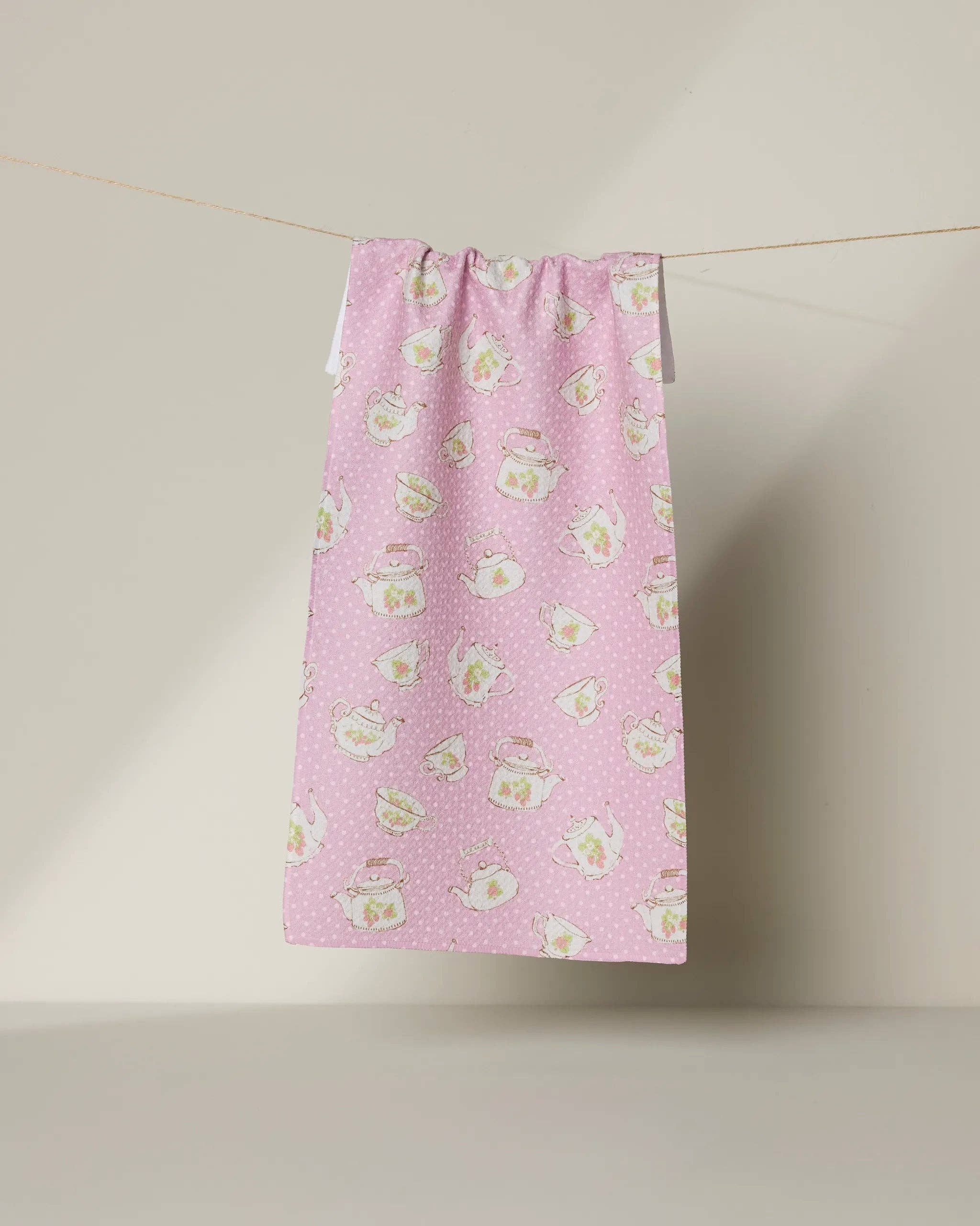 Strawberry Tea Bar Towel