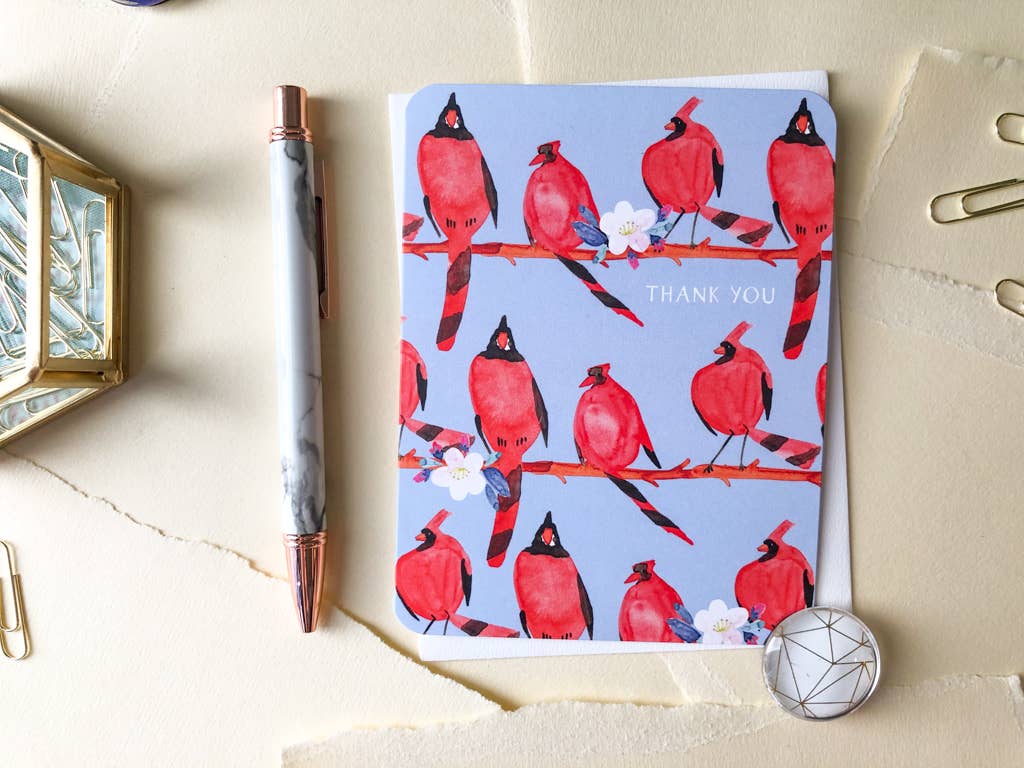 Thank You Cardinals Card