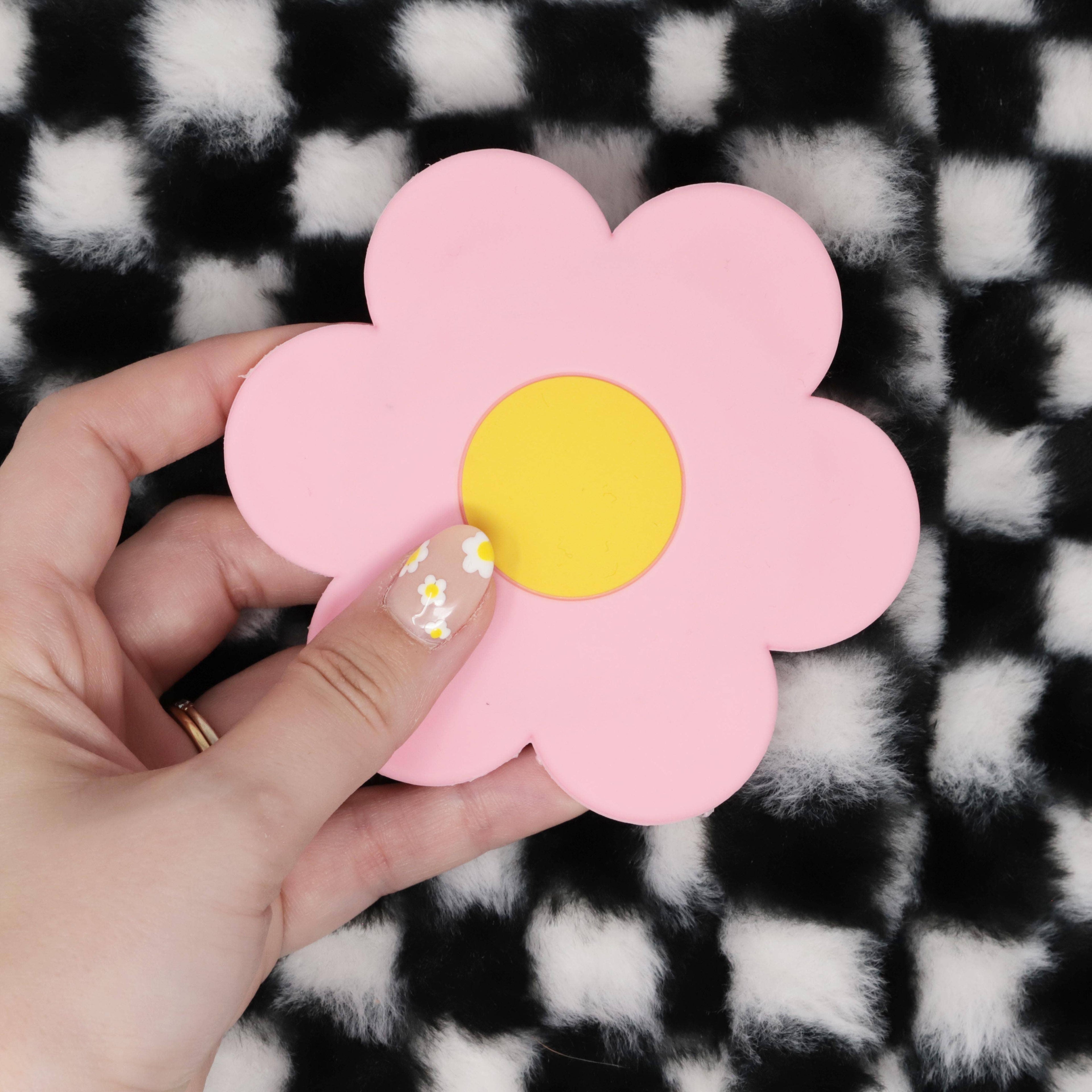 Flower Pocket Mirror