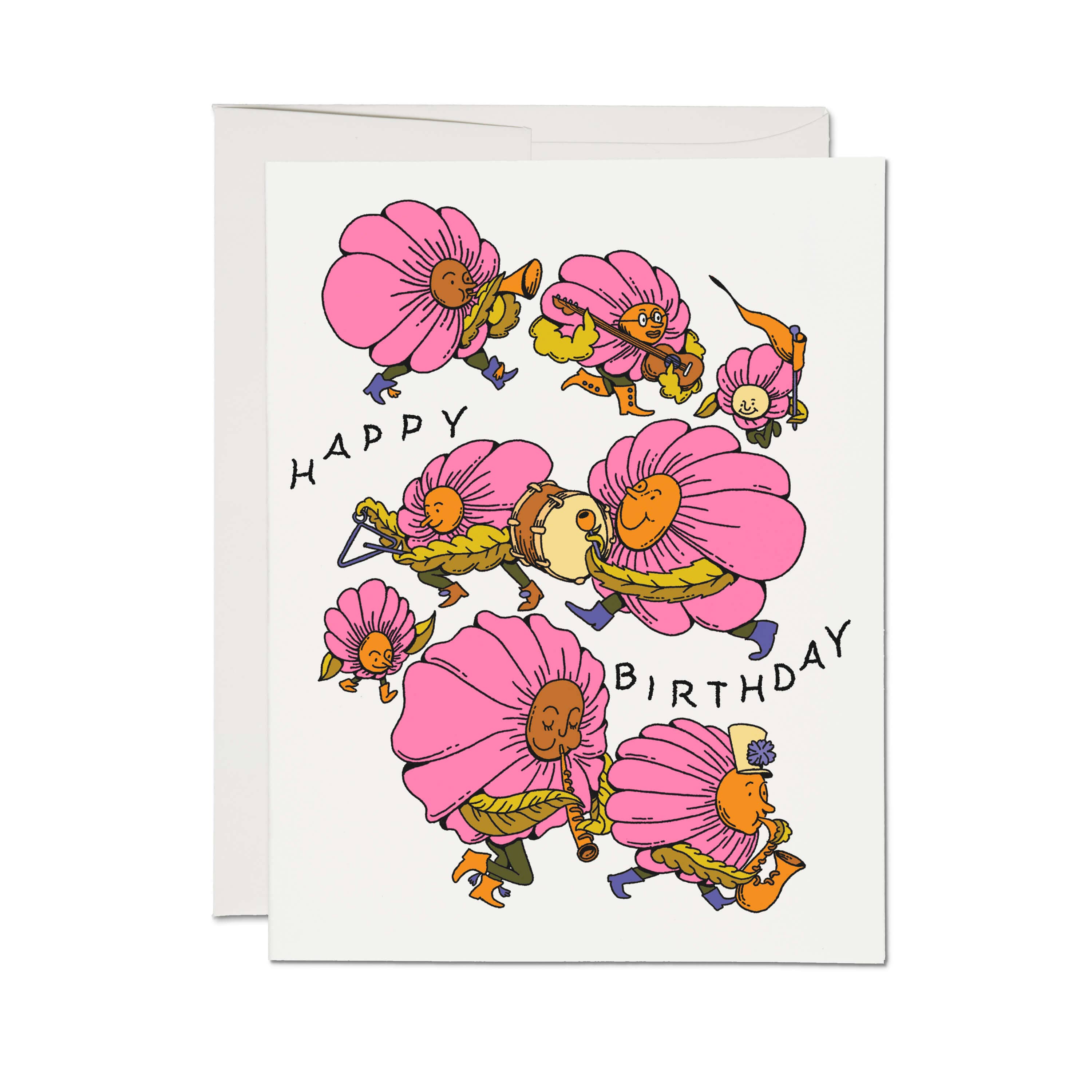 Birthday Band greeting card