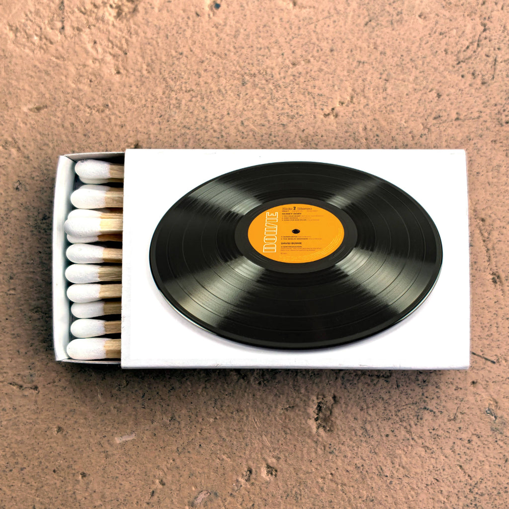 Matches • Vinyl LP Record • Home Decor for Candles & Incense