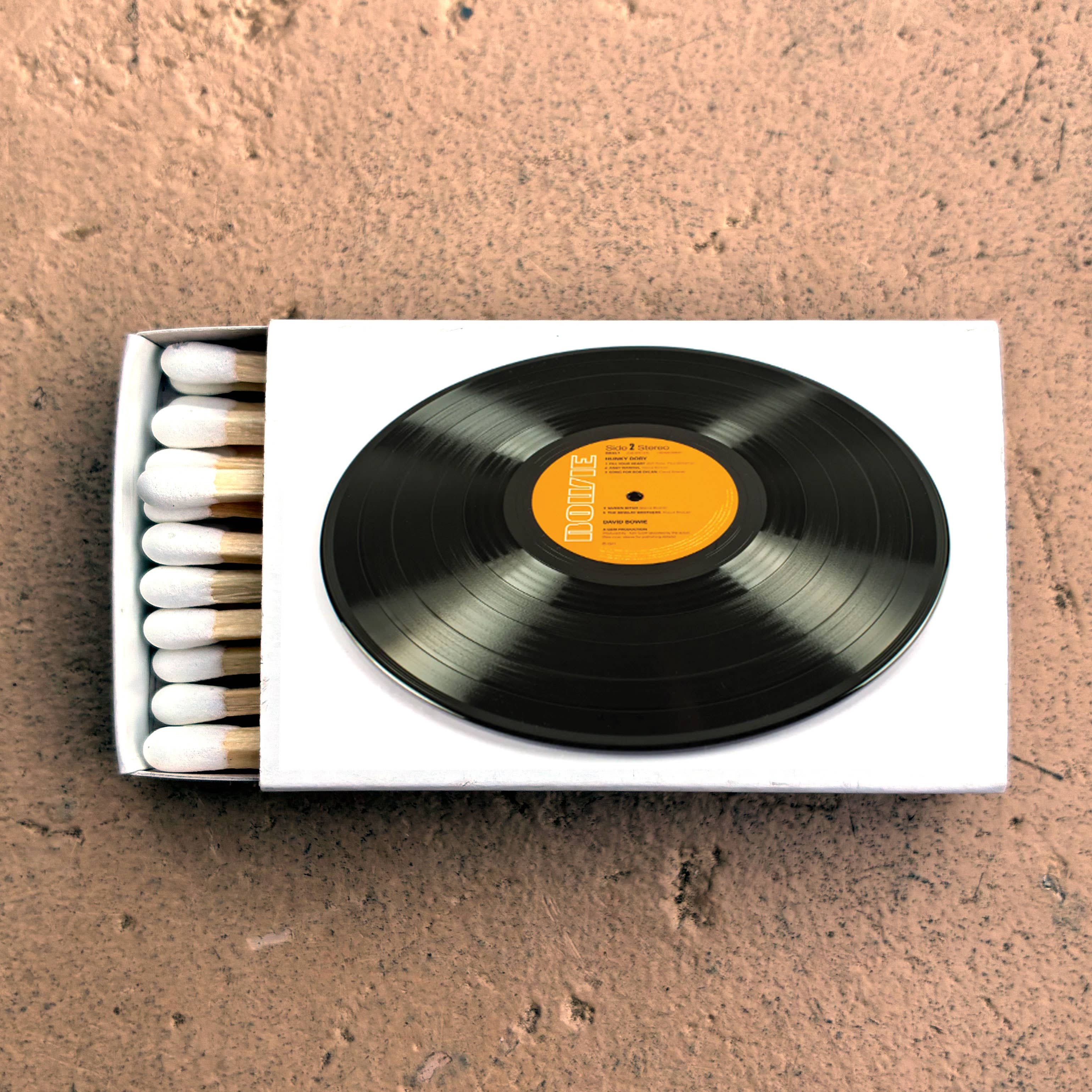 Matches • Vinyl LP Record • Home Decor for Candles & Incense