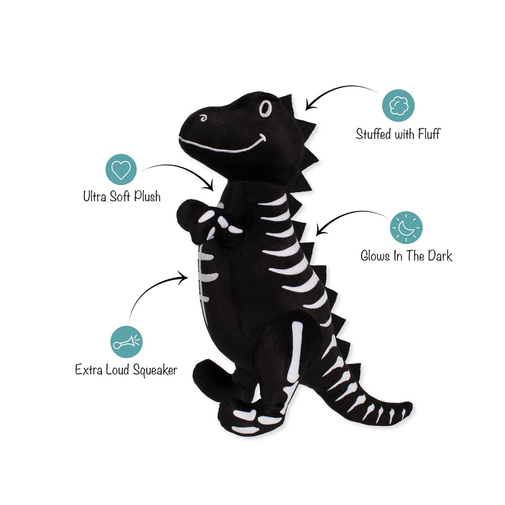 TRICK RAWR TREAT PLUSH DOG TOY
