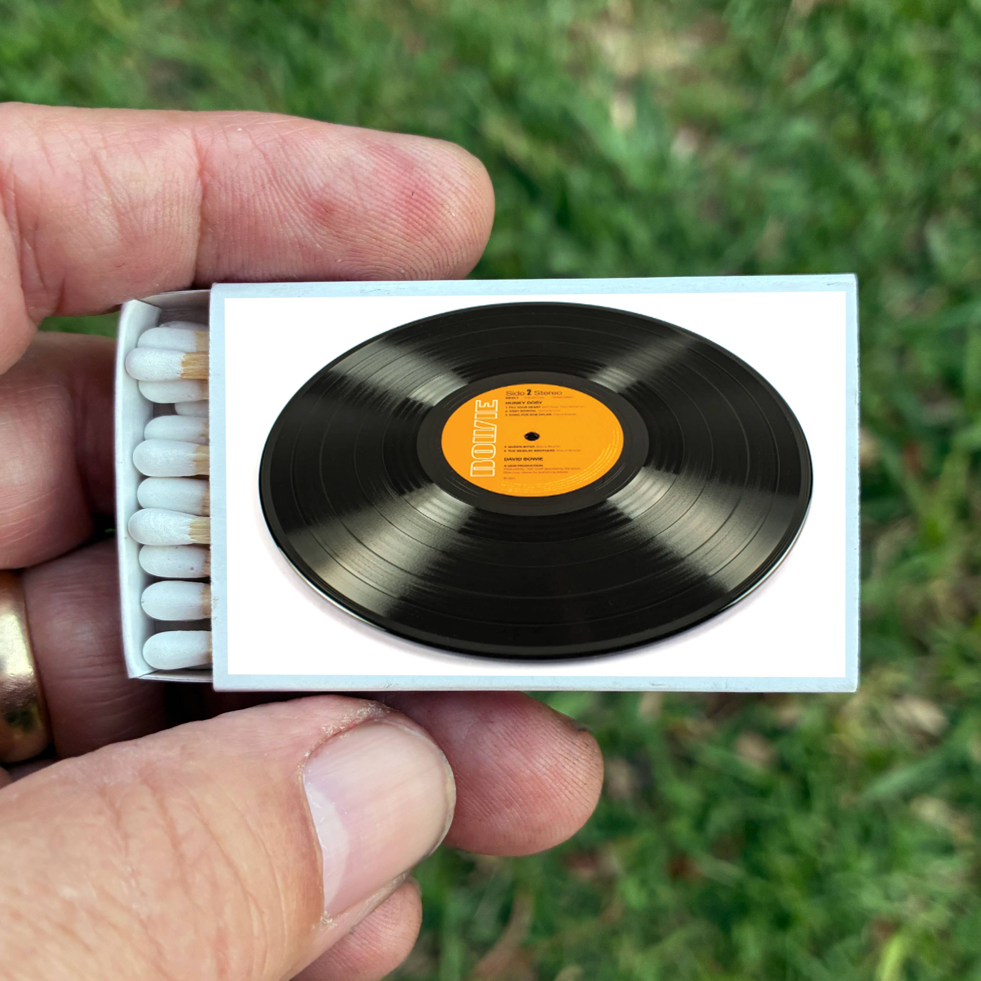 Matches • Vinyl LP Record • Home Decor for Candles & Incense
