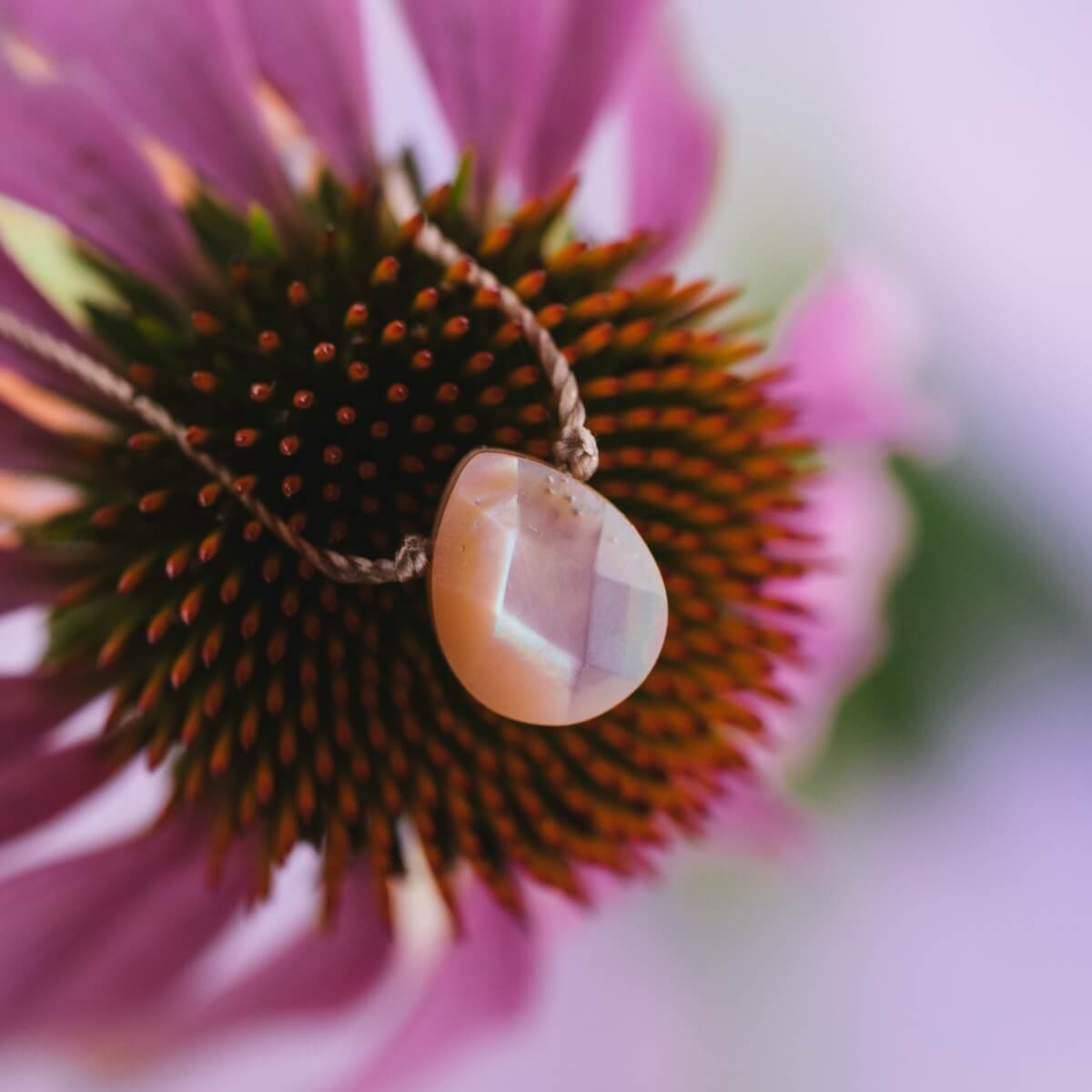 Heart of Pink Shell Luxe Necklace for She Rises