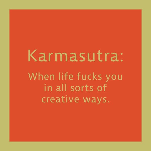 COASTER Karmasutra | Funny Party Gift | Home Bar Decor