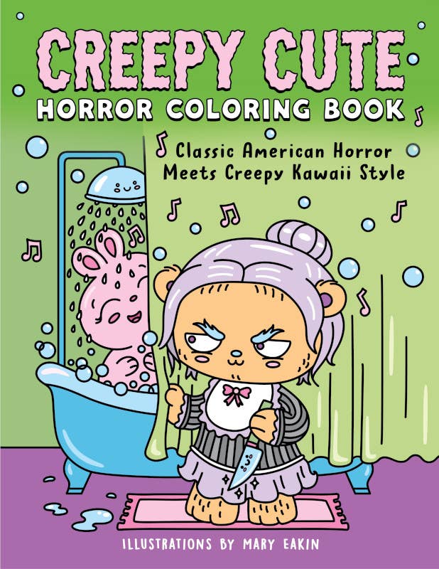 Creepy Cute Horror Coloring Book