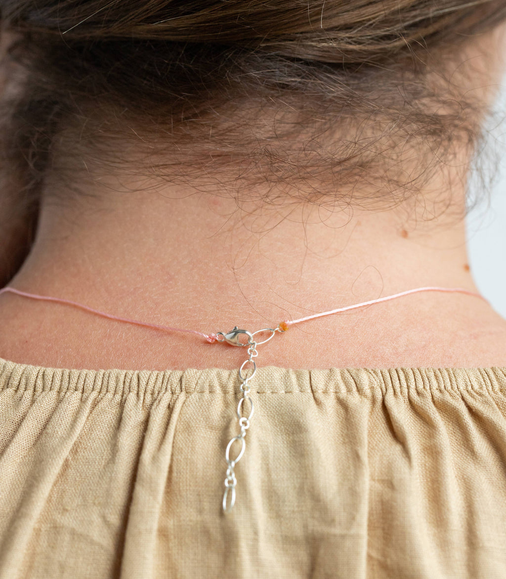 Amazonite Big Wishes Necklace for Courage - BW01