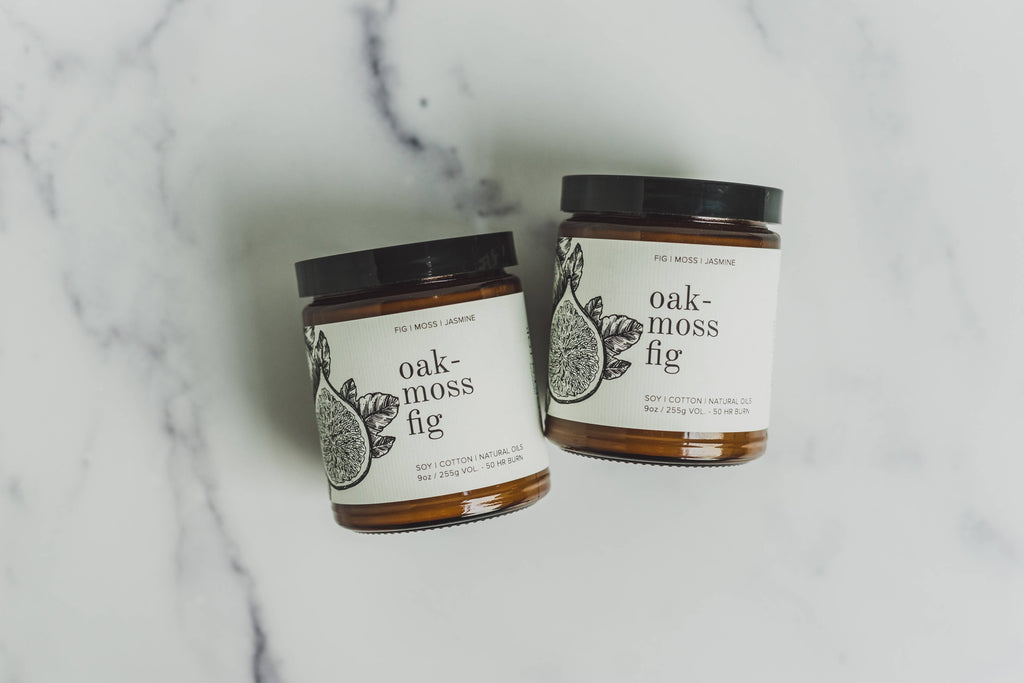 Oakmoss Fig - 9 oz Soy Candle