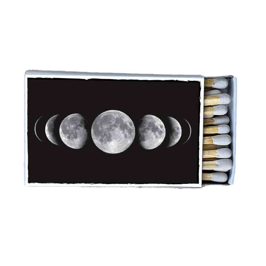 Matches • Moon Phases • Home Decor for Candles and Incense