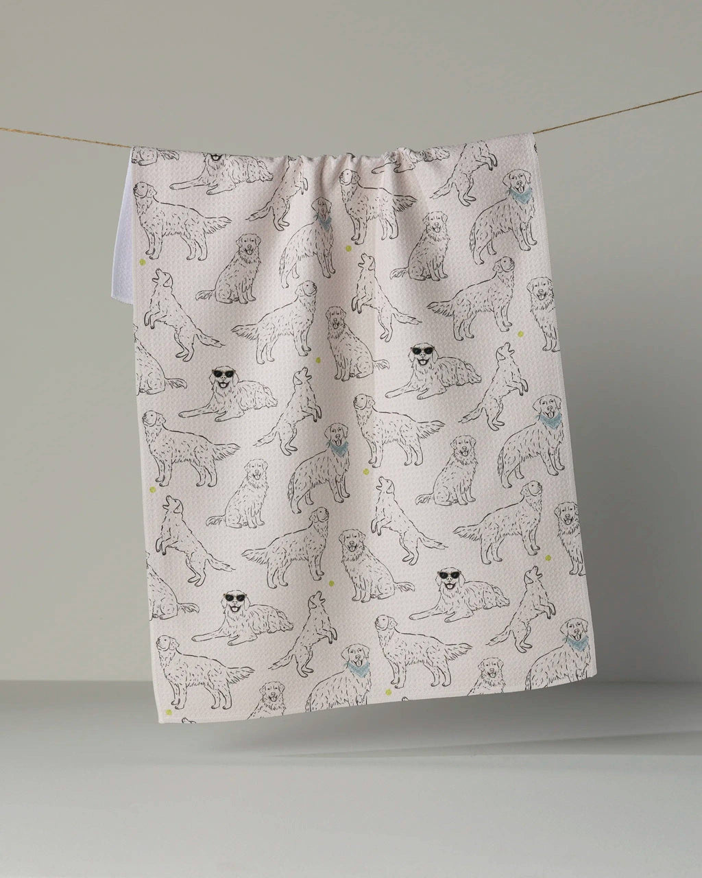 Golden Gang Tea Towel
