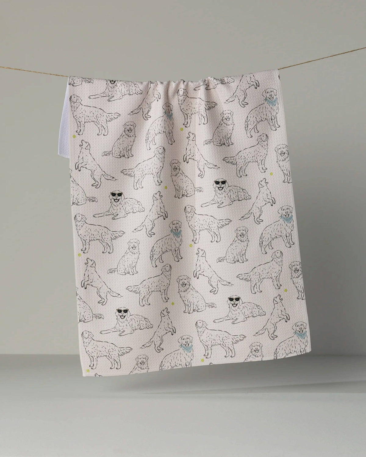 Golden Gang Tea Towel