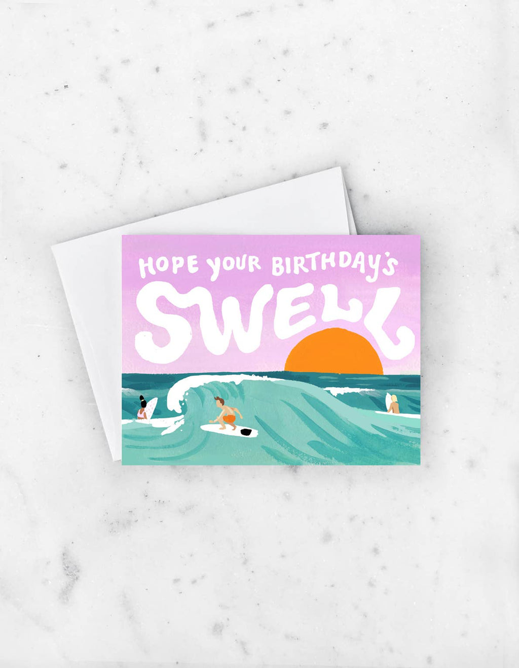 Swell Birthday Greeting Card