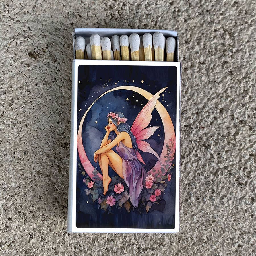 Fantasy Fairy Matchbox • Decorative Matches • Candle Acc