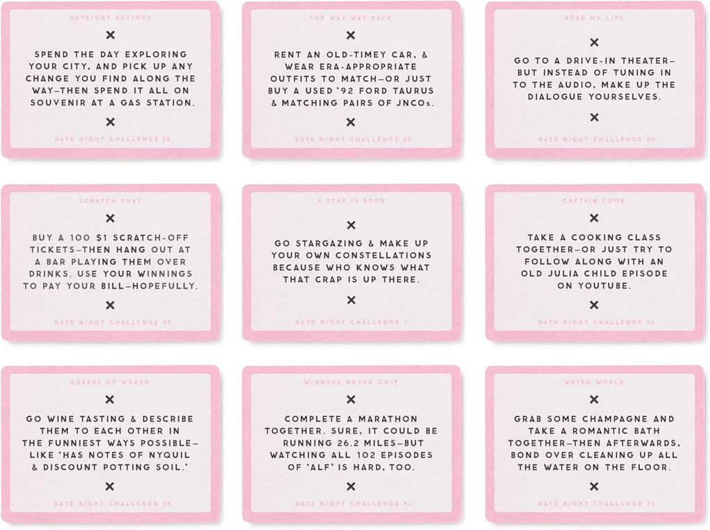 Date Night Challenges