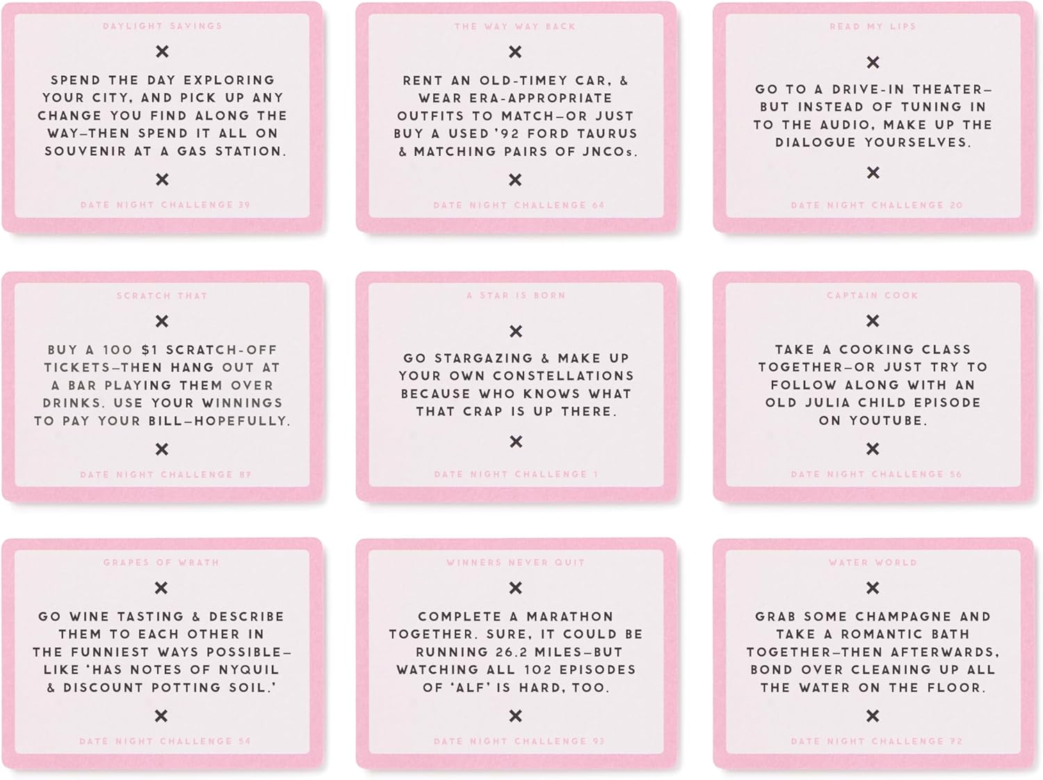 Date Night Challenges
