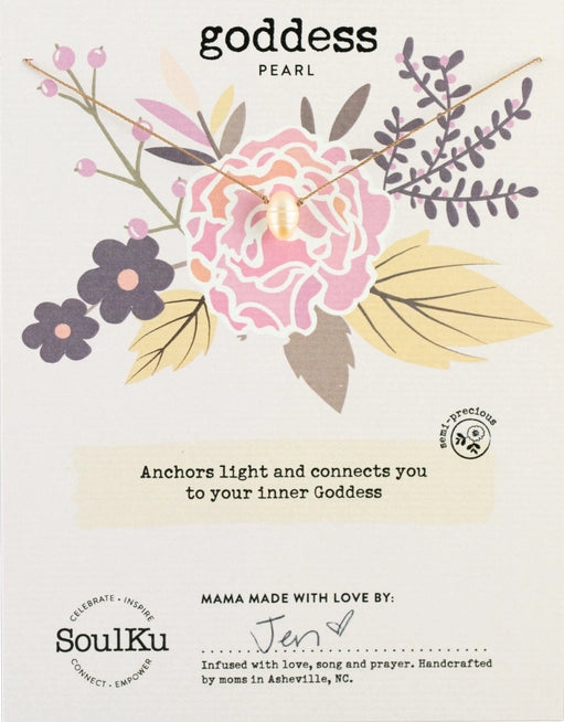 Pearl Soul-Full of Light Necklace For Goddess - SOUL19
