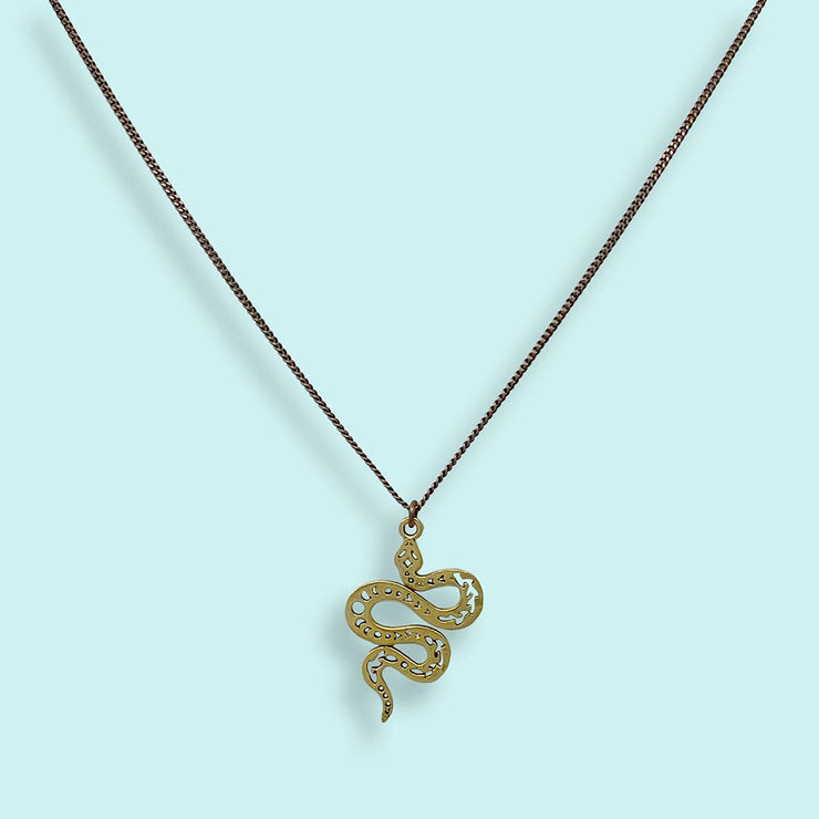 Spangled Snake Necklace