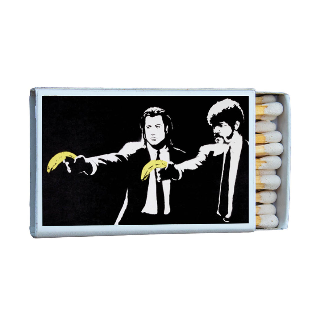 Matches •Banksy Street Art •Home Decor for Candles & Incense