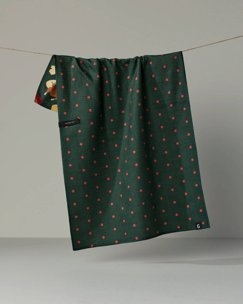 Festive Feast Luxe Kitchen Towel - Holiday 2026