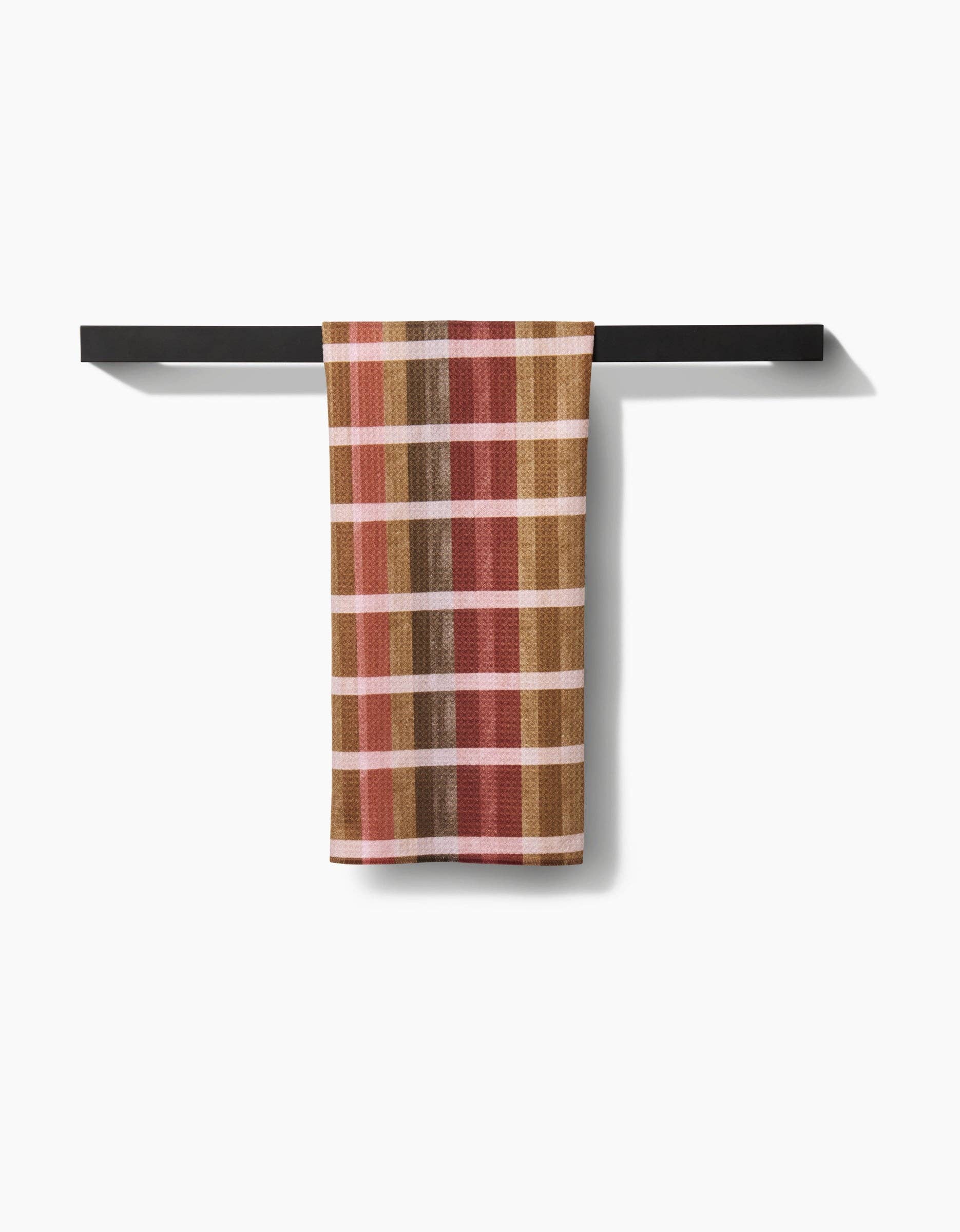 Fall Harvest Stripes Tea Towel