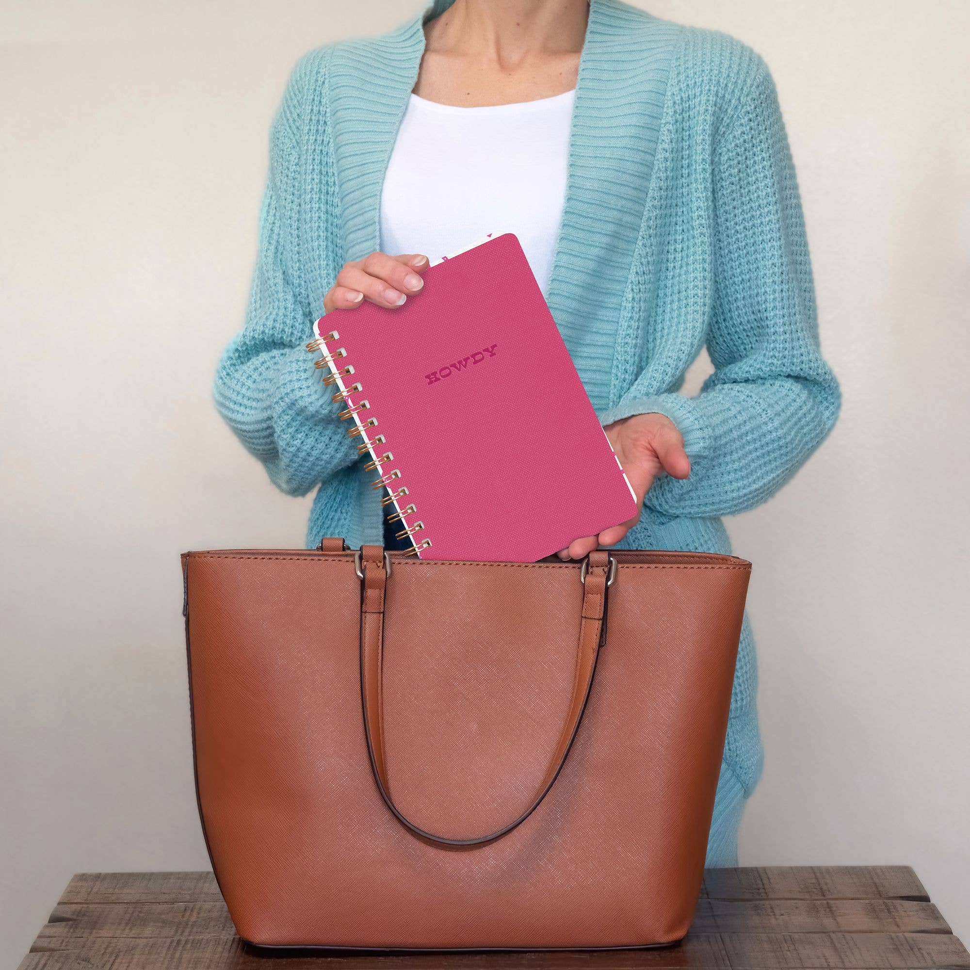 Howdy (Pink Punch) Agatha Notebook