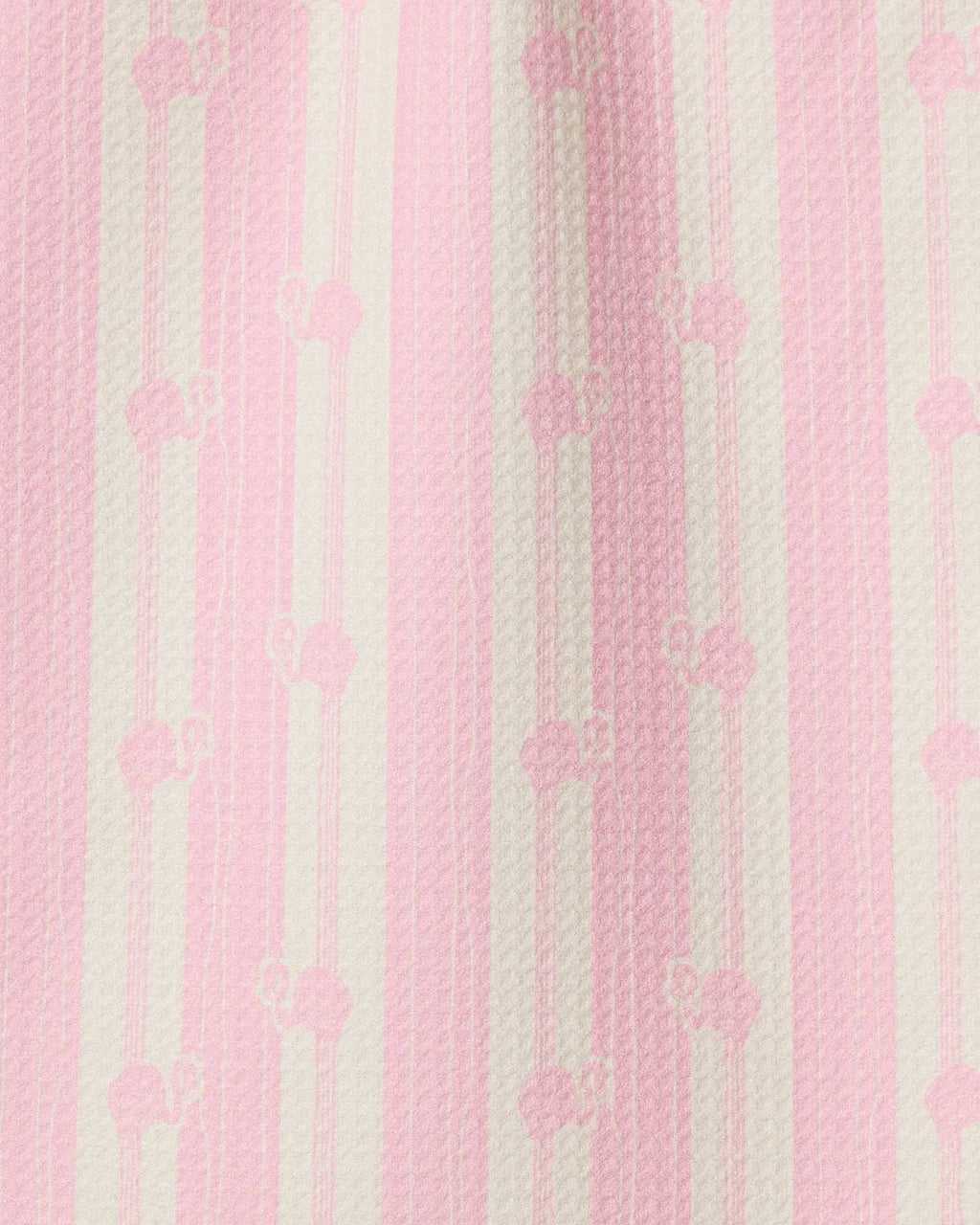 Flamingo Stripe Pink Bar Towel