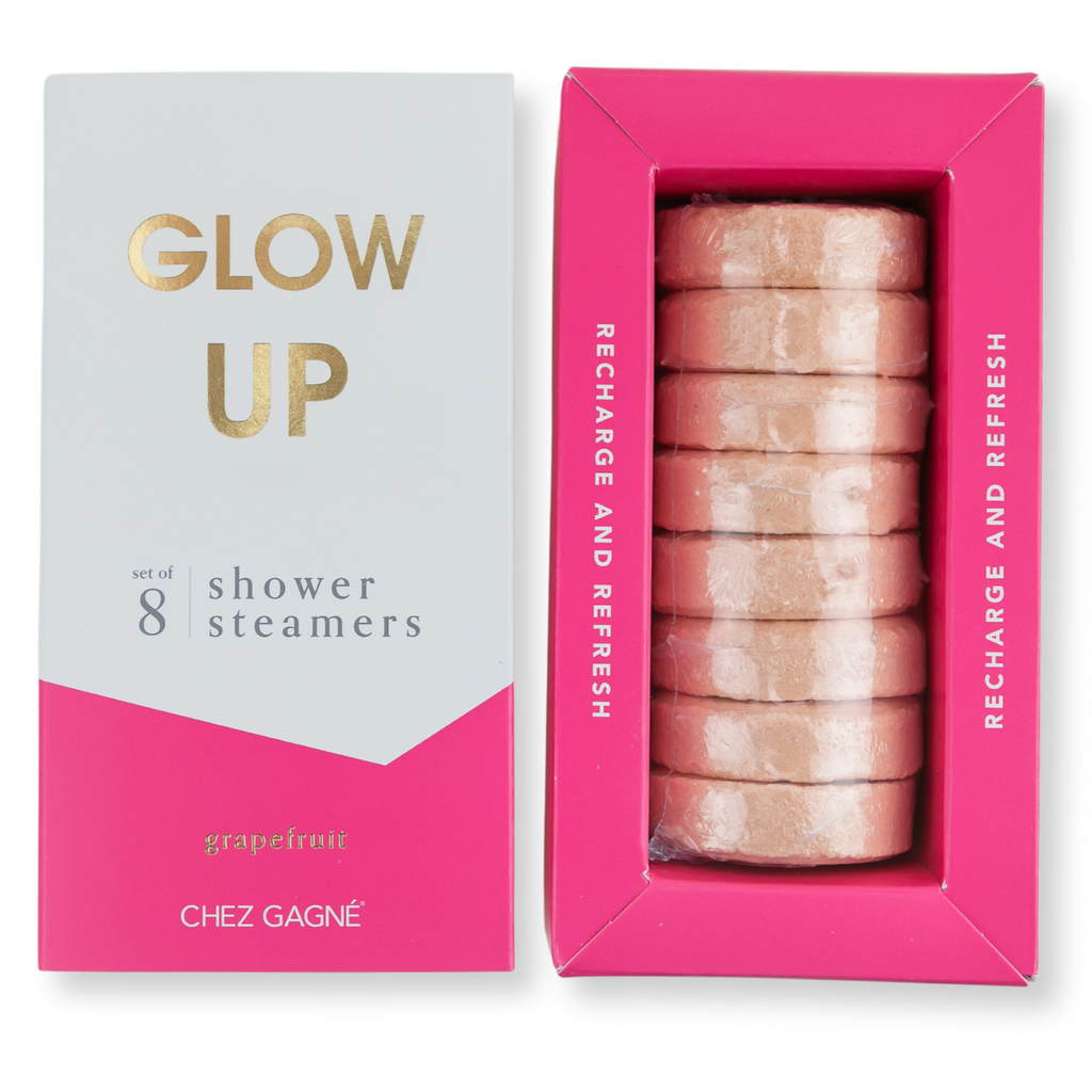 Glow Up - Aromatherapy Shower Steamers - Grapefruit - Set of 8