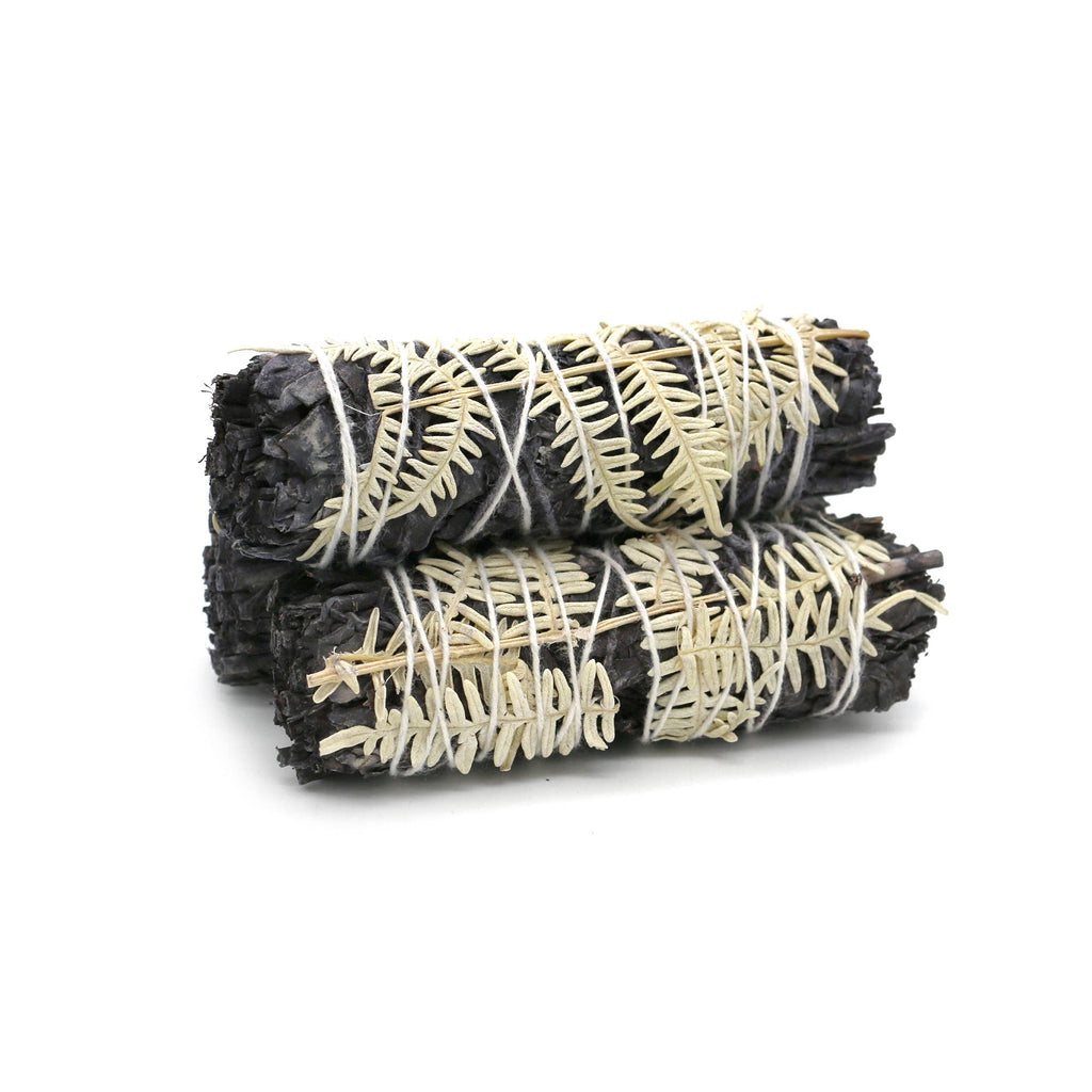 White Sage Smudge Stick, Floral - Terra (4 in.)