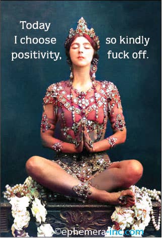 MAGNET: Today I choose positivity, so kindly..