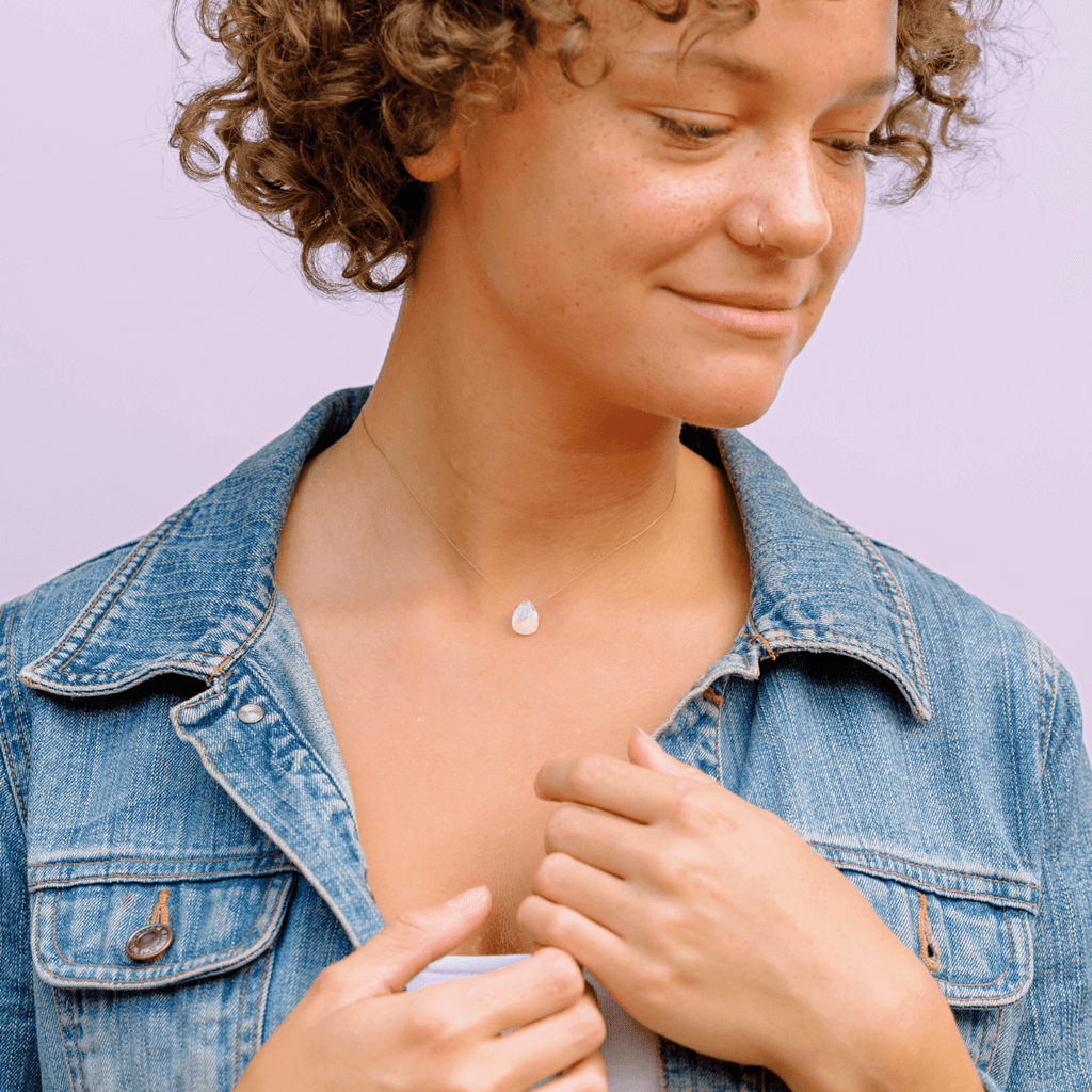 Moonstone Alive & Well Necklace for Sisterhood