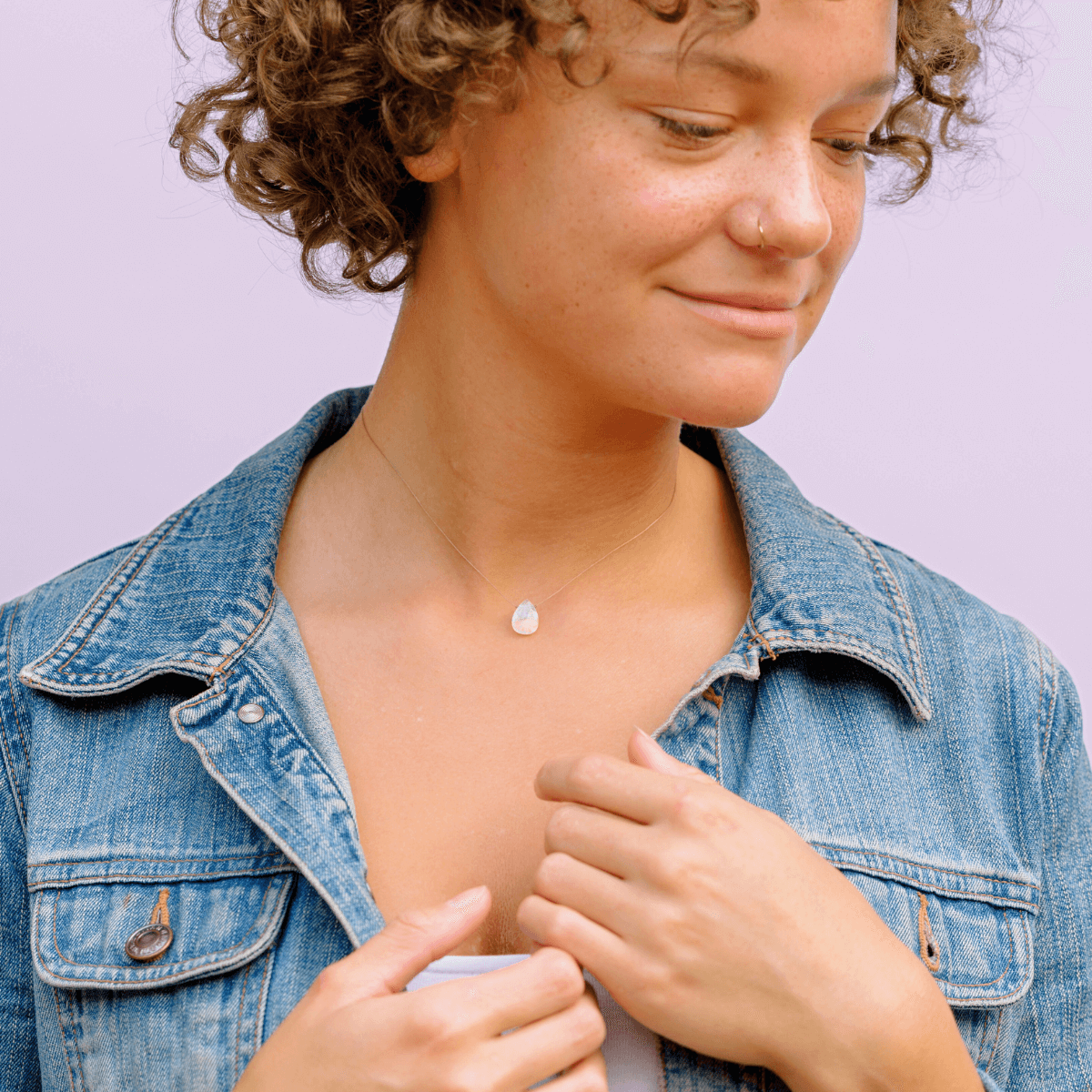 Moonstone Alive & Well Necklace for Sisterhood