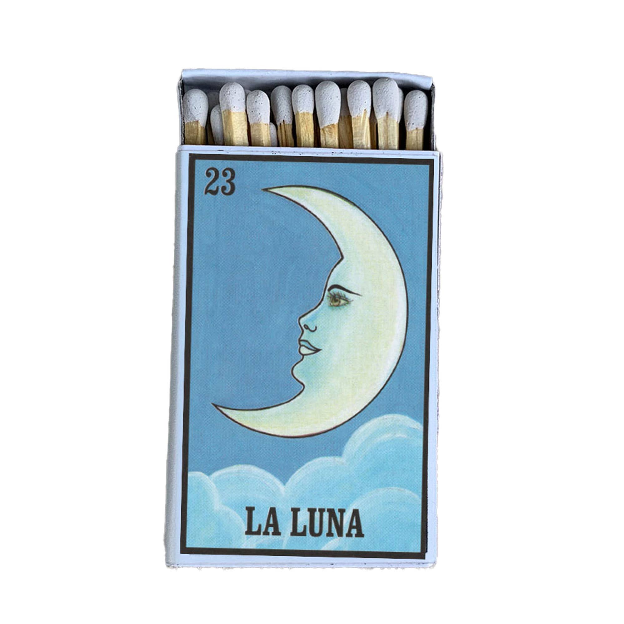 Loteria Luna Matchbox - Candle Acc • Decorative Matches