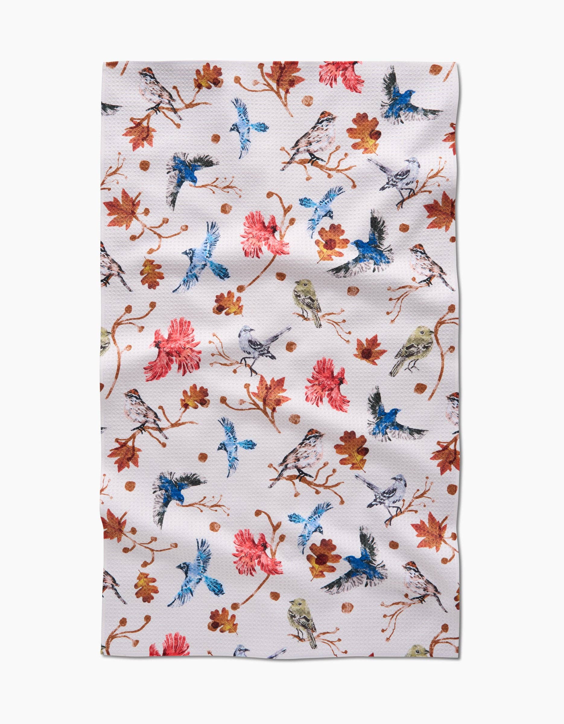 Autumnal Bird Skies Tea Towel