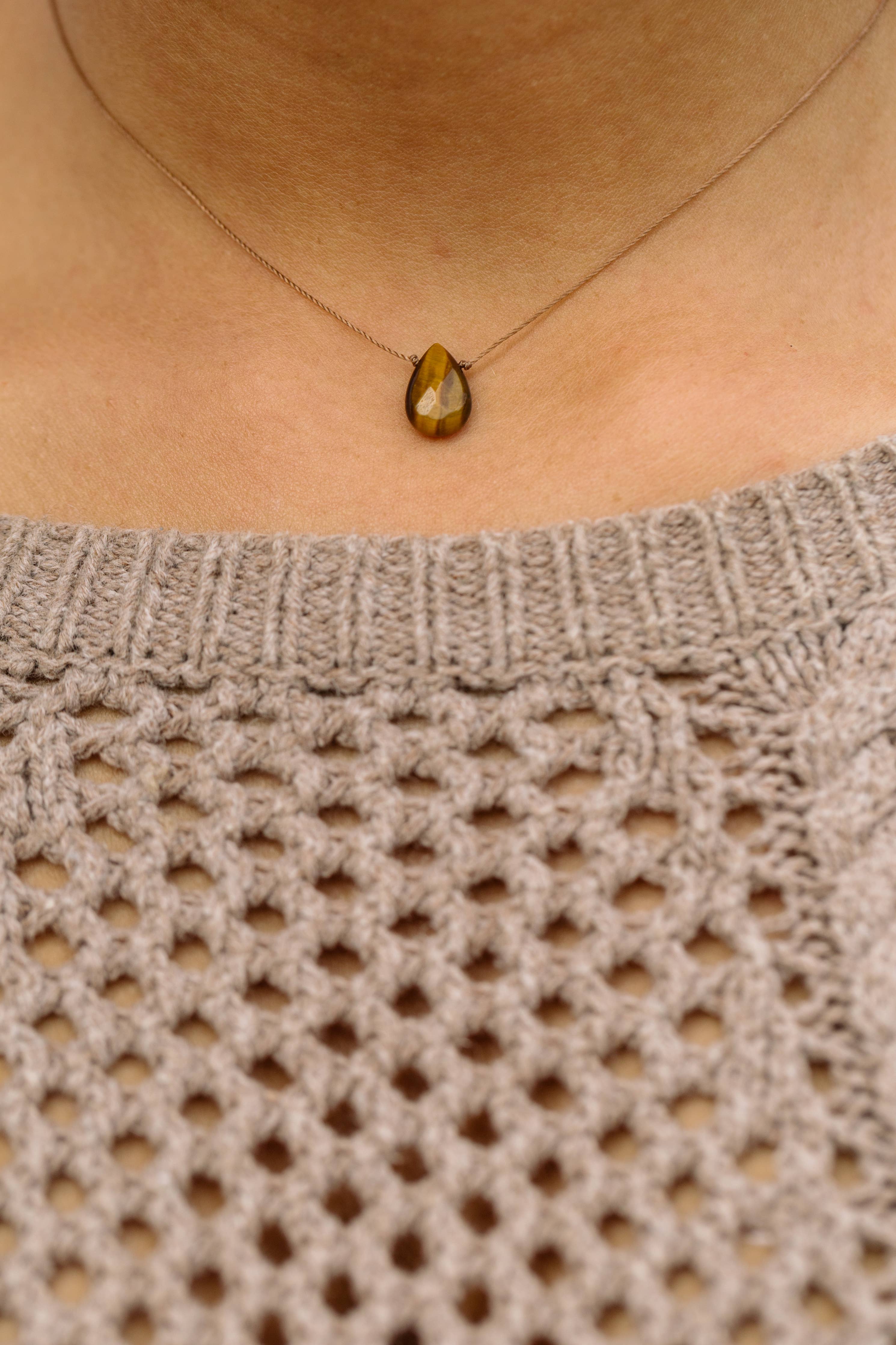 Tiger Eye Soul-Full of Light Necklace Empowerment - SFOL24
