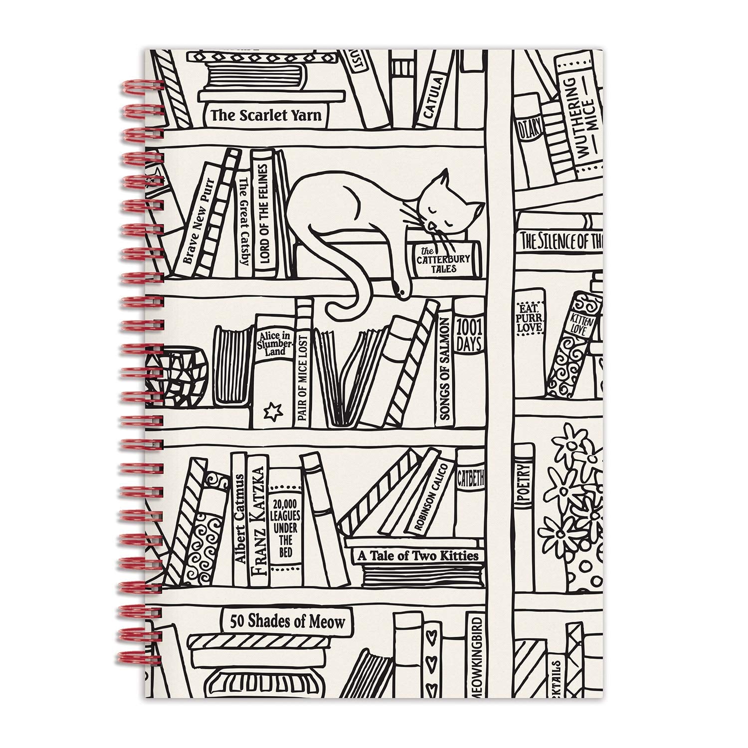 Cats Bookshelf Journal