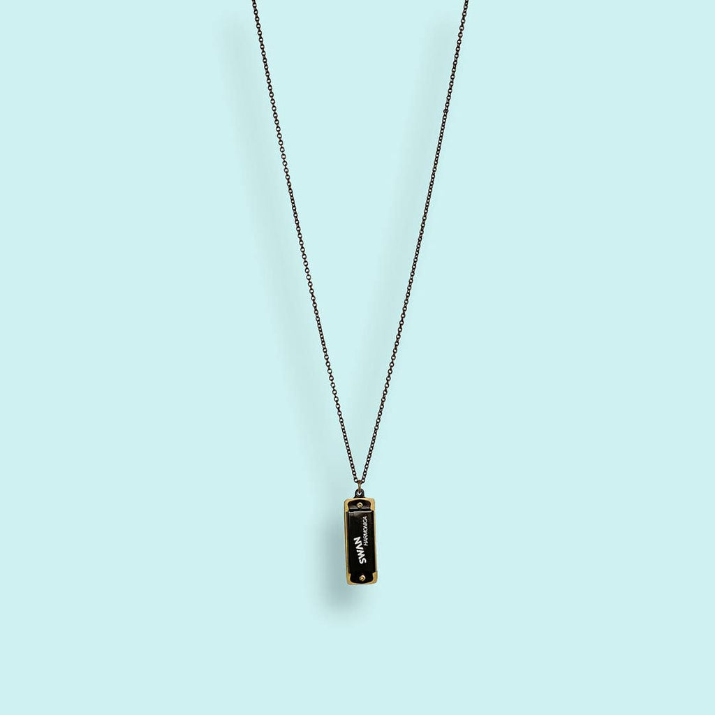 Harmonica Necklace, Available in three colors