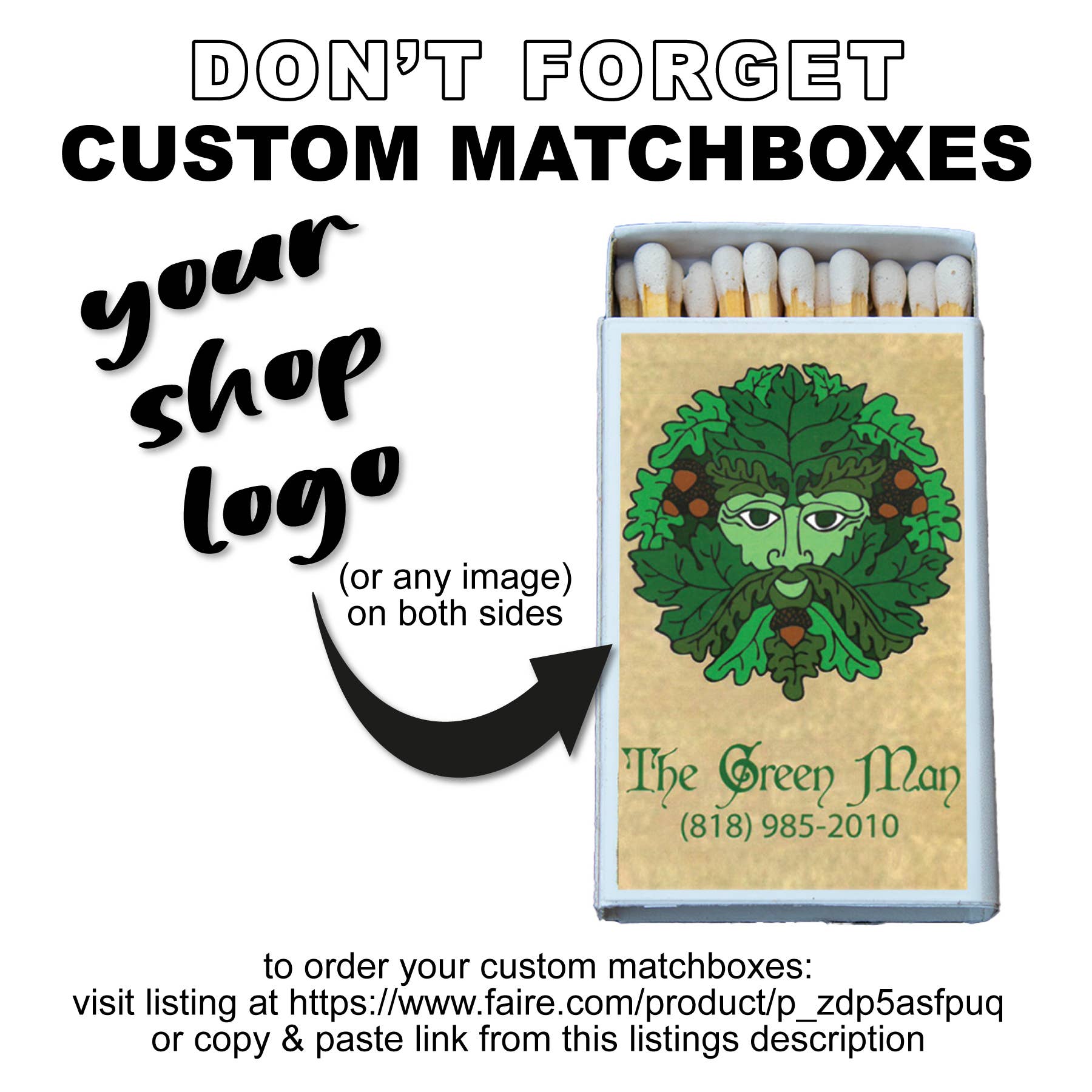 Ouija Board Matchboxes • Decorative Matches - Candle Acc