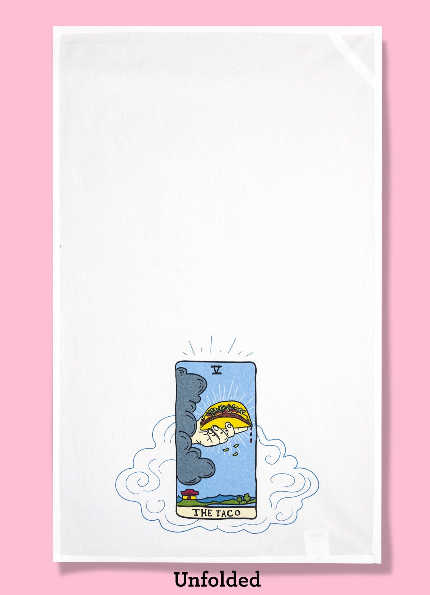 The Taco Kitchen Tarot Dishtowel