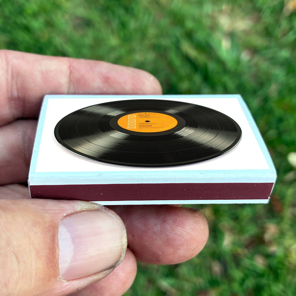 Matches • Vinyl LP Record • Home Decor for Candles & Incense