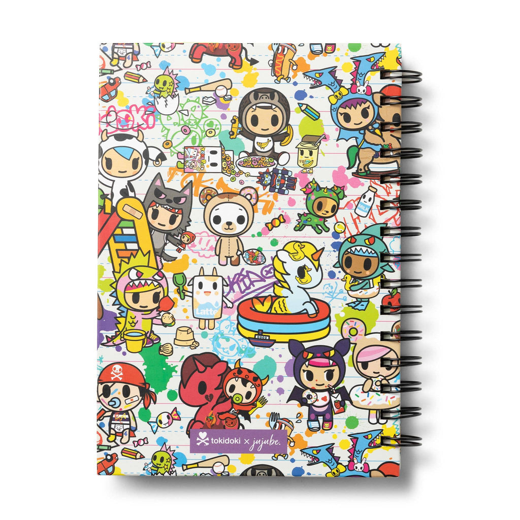 Tokidoki Little Terrors Notebook with Pen Pocket