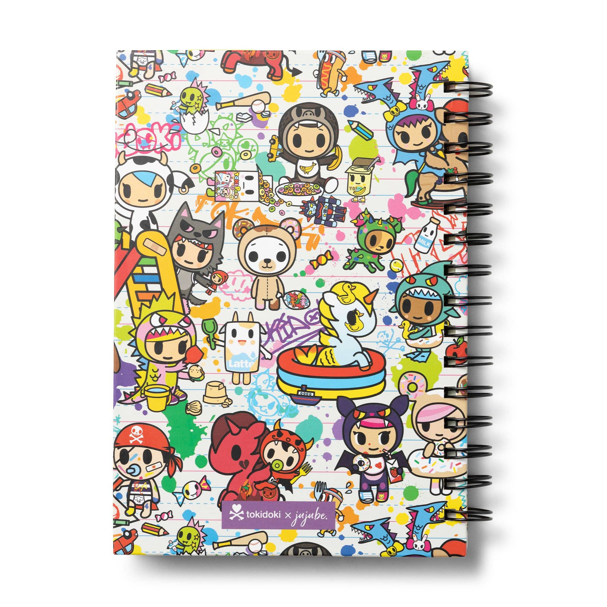 Tokidoki Little Terrors Notebook with Pen Pocket