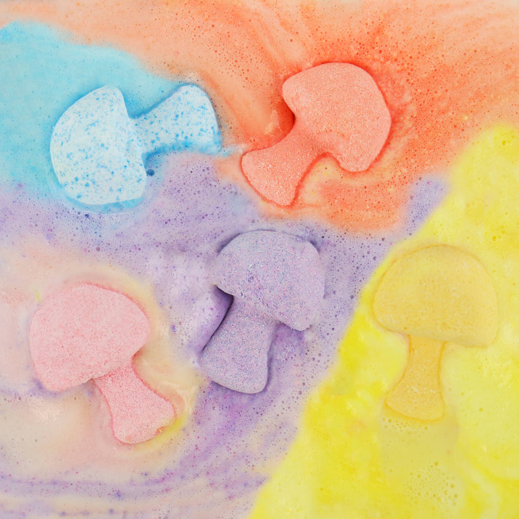 Groovy Mushroom Bath Bombs