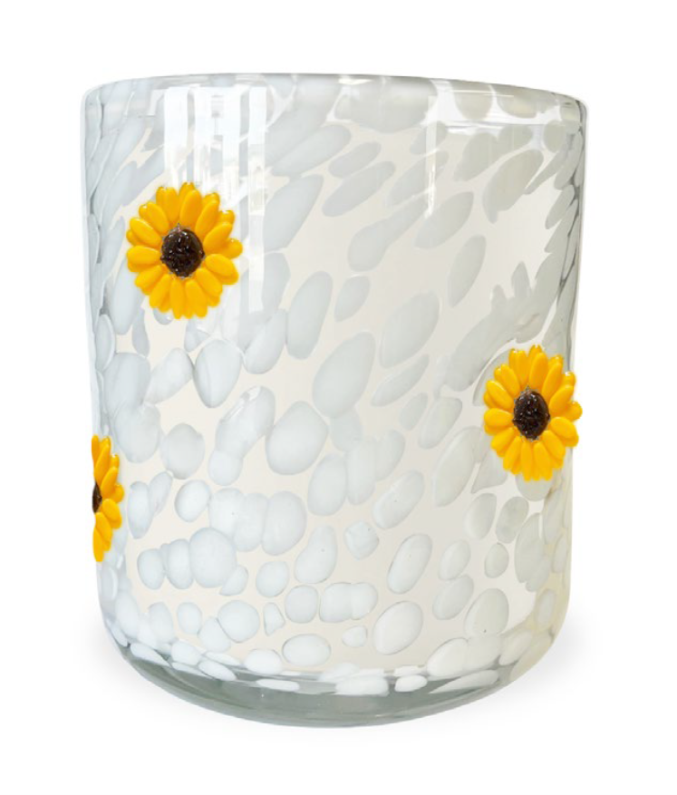 Golden Sunflower Icon 12oz Candle