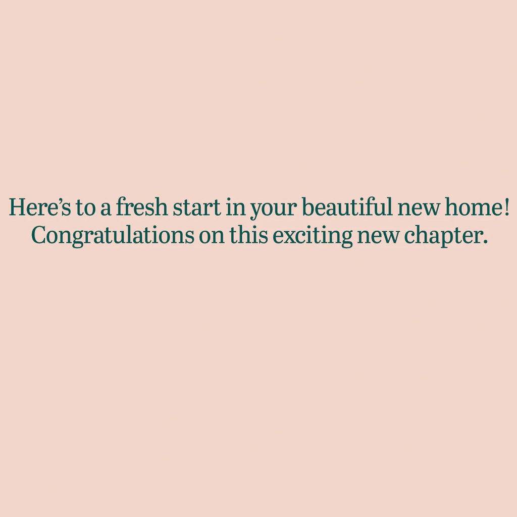 New Home New Beginnings Card