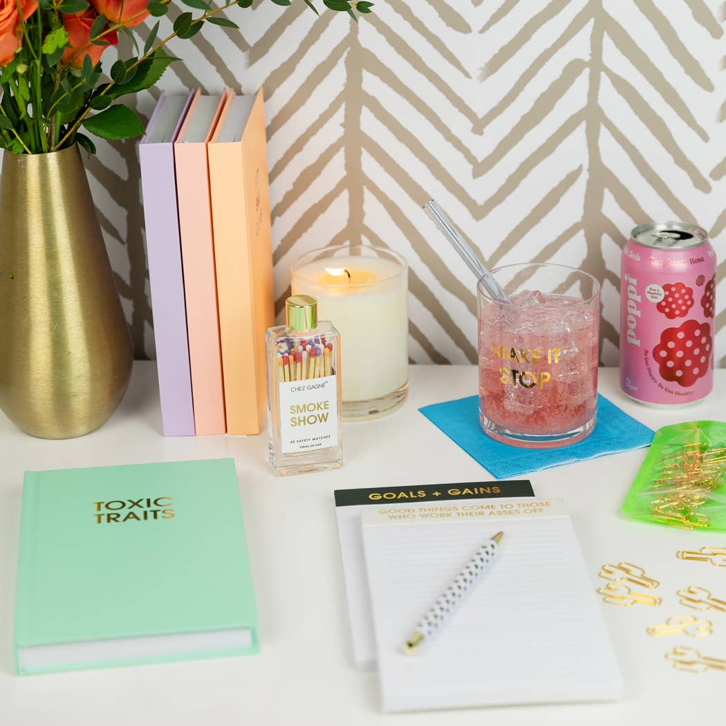 Smokeshow - Glass Bottle Safety Matches - Rainbow/Multi