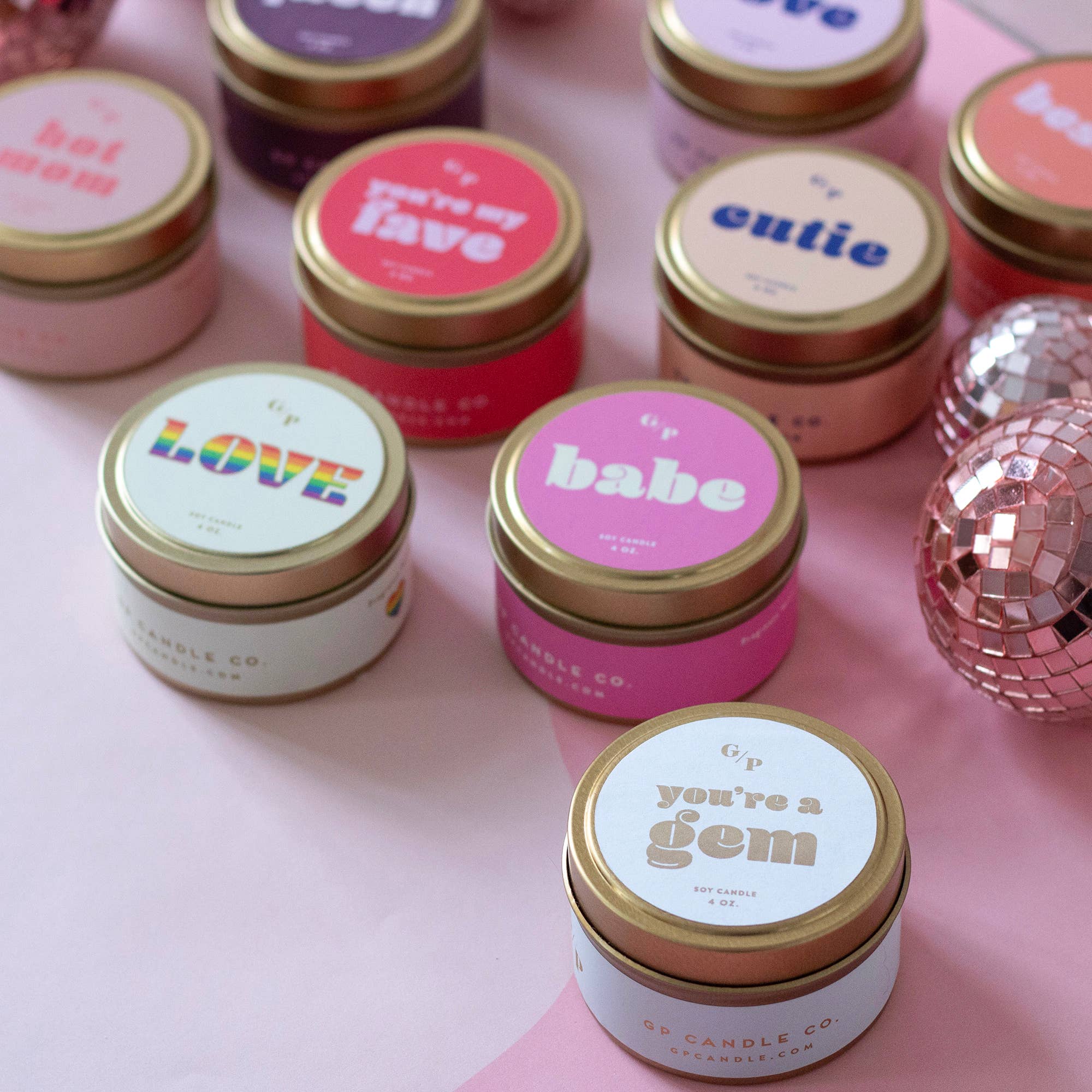 You're a Gem Just Because 4 oz. Candle Tin