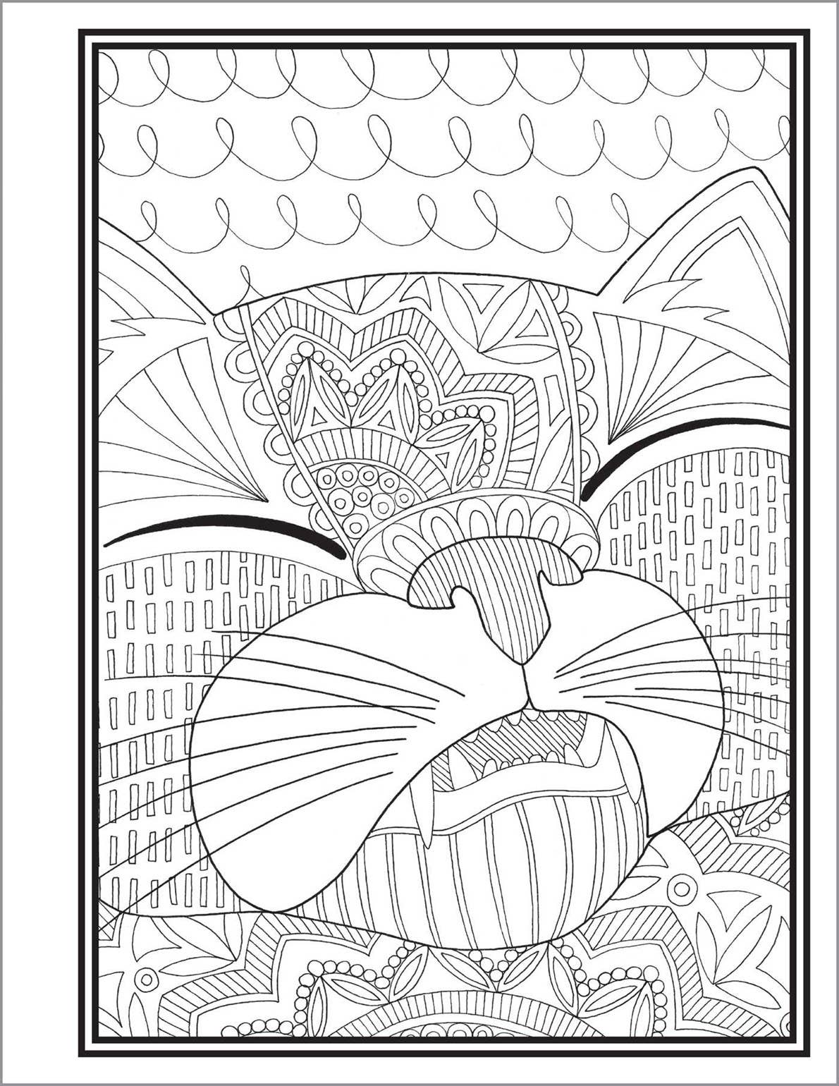 Butts, Bleps, and Beans Cat Coloring Book
