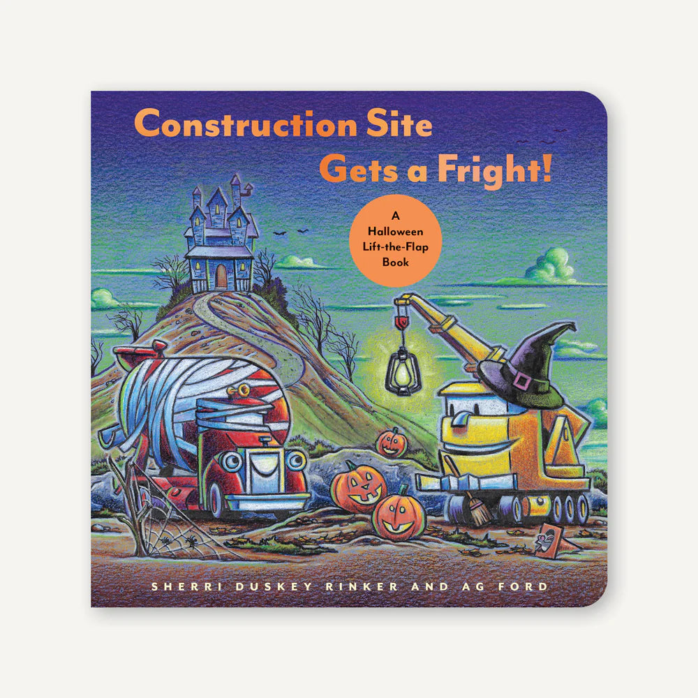 Construction Site Gets a Fright! A Halloween Lift-the-Flap Book