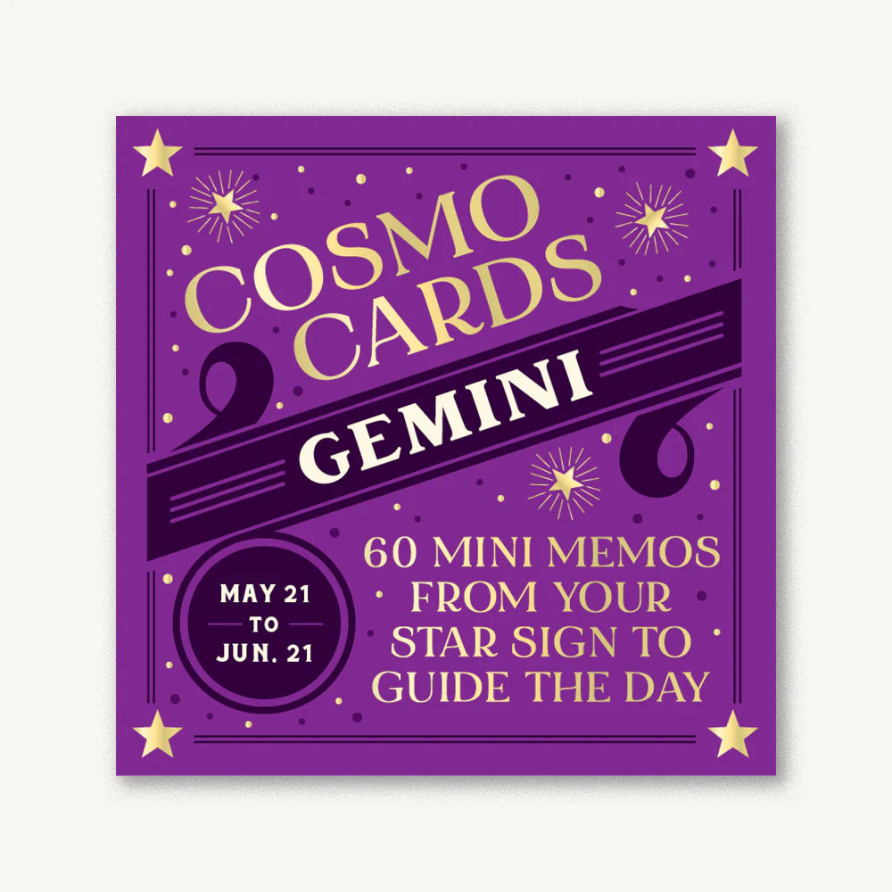 Cosmo Cards: Gemini 60 Mini Memos from Your Star Sign to Guide the Day